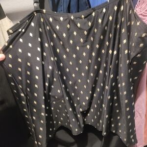 Bathing Suit Top- Plus Size 18W. Never Used Brand New Black & Gold Color